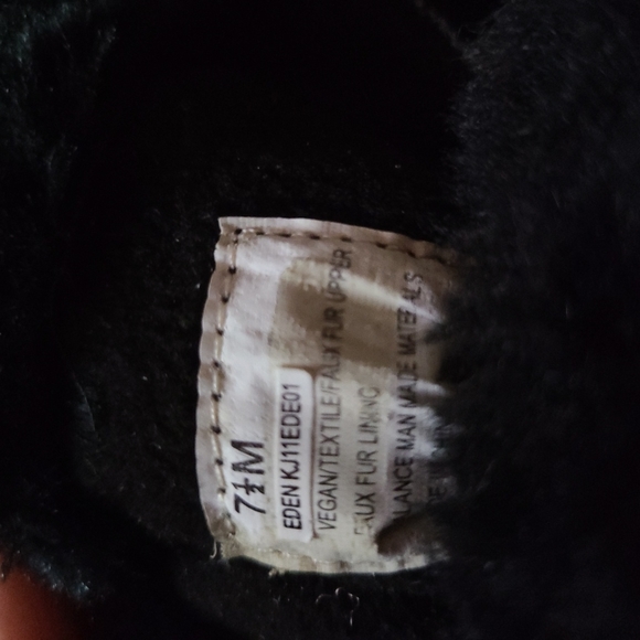 Jambu Size 7.5 Black Vegan Heeled Calf Boots - Picture 9 of 10